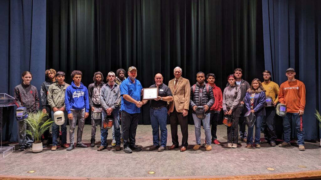 Southeastern Technical College Welding Instructor Receives AWS Educator of the Year Award