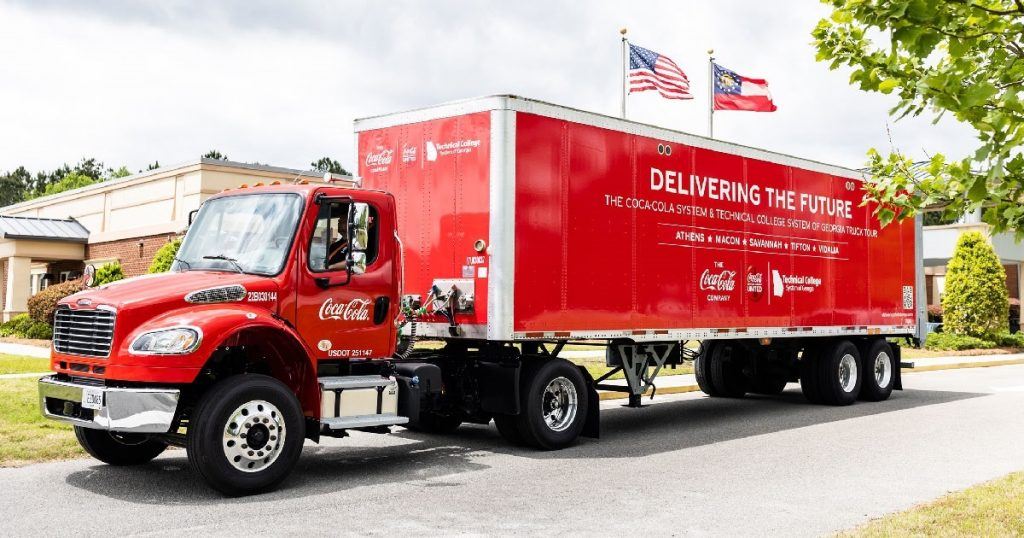 The Coca-Cola Company Pledges $1 Million to Put More Georgia Commercial Truck Drivers on the Road