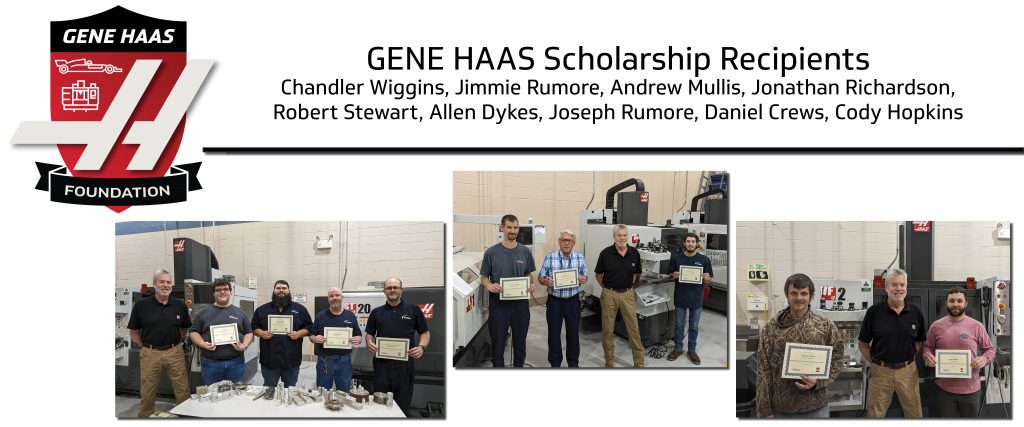 Gene Haas Scholarship Banner
