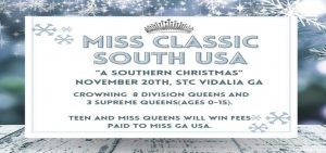 Miss Classic South USA 2021